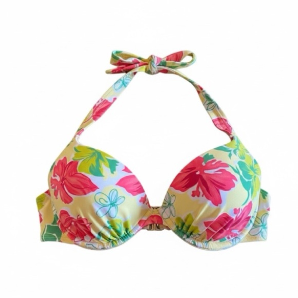 Paco Rabanne‎ Floral Underwire Bikini Top